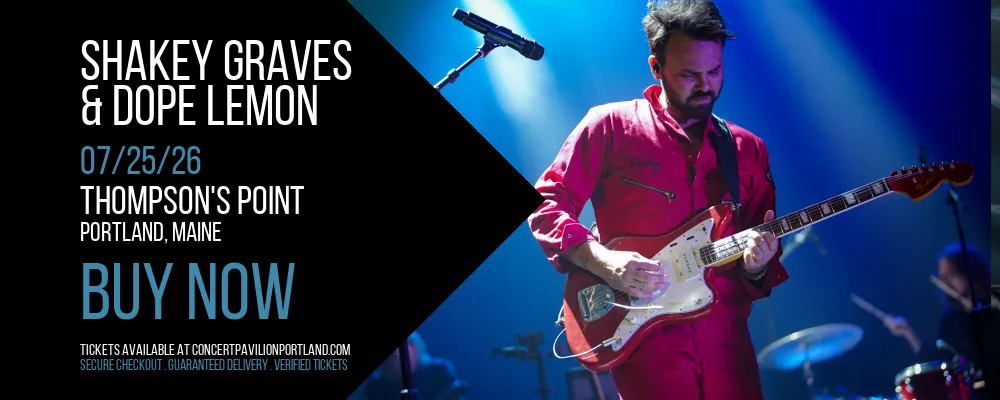 Shakey Graves & Dope Lemon at Thompson's Point